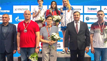 Три золотые медали завоевали подмосковные спортсмены на чемпионате России по плаванию