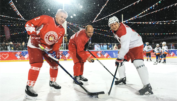 «Легенды хоккея» провели в Одинцово второй матч серии