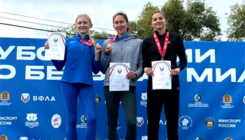 Алина Леонова – чемпионка России по легкой атлетике