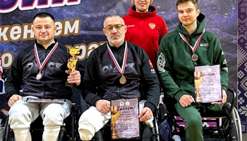 Омичи завоевали 7 медалей на Кубке России по фехтованию на колясках
